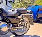 1997- Chrome Harley All Flh Fltri Touring Original Swing Arm 47549-97. Fixed Price $469.99.