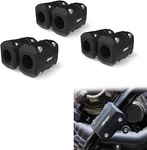 Xitomer 3 Pair 22MM/25MM/28MM Motorcycle Engine Guard Bumper Crash Bar Black. Fixed Price $44.97.