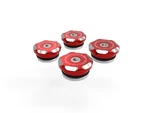 Ducabike Dbk Red Two Tone Frame Caps For Ducati Desertx 2022 2025. Fixed Price $71.65.