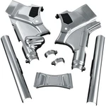 Kuryakyn 7832 Chrome Deluxe Neck Cover Kit For 09-13 Touring. Fixed Price $234.99.