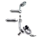 Long Footpeg 1.25" Engine Guard For Harley Sporster Dyna Touring Softail. Fixed Price $57.02.