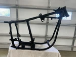 1965 Oem Harley-davidson Panhead Frame + Round Swingarm Uncut, 4J Date Code. Fixed Price $4200.00.