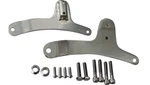 Drag Specialties Chrome Sissy Bar Side Plates For 86-93 Harley Sportster. Fixed Price $136.91.