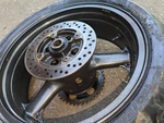 Kawasaki ZX9R 2002 Oem Enkei R-1391 Rear Wheel J17XMT6.00,DISC,SPROCKET,NO Tire. Fixed Price $210.00.