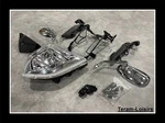 Kit Upper Fairing Bracket+ Headlight+ Retro Cover Counter For Yamaha FZ1 -. Fixed Price $3410.27.