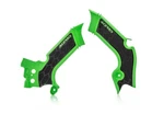 Acerbis X-grip Frame Guards Green/black Kawasaki KX250F/X 2021-2023 2742601089. Fixed Price $49.95.