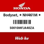 Honda New 50010-MFJ-A40ZA Body Set, NH461M. Fixed Price $1599.00.