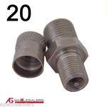 20 X Schrader American 1/8 Bspt - Shock Absorber Air Fitting Valves Bag. Fixed Price $51.88.