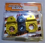 Driven ,racing Axleblock Sliders Gold Drax 108, 2010- 15, Bmw ,s 1000 Rr. Fixed Price $58.00.