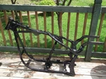 Harley 1997 Fatboy Stock Straight Frame. Fixed Price $1200.00.