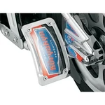Kuryakyn Lighted Curved Vertical Side-mount License Plate Holder. Fixed Price $200.00.