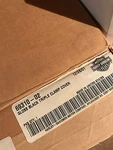 Harley Davidson Nos Gloss Black Triple Tree Cover Kit 69310-02 Flstc. Fixed Price $195.00.