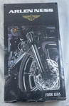 Arlen Ness Harley Davidson Hot Dual Disc Fork Set Black 40-513. Fixed Price $712.50.