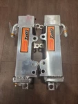1984 Honda CR125R Gpi Racing Aluminum Radiators Pair, New Aftermarket Set. Fixed Price $59.99.