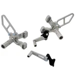 Ducati 2007-2011 848 / 1098 1198 Woodcraft Silver Rearsets Complete Kit. Fixed Price $436.99.