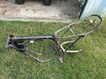 1972 Yamaha RT2MX 360 Frame Swingarm Chain Guide. Fixed Price $150.00.