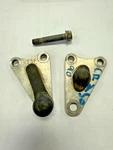 Oem 1990/91 Honda CR250R Engine Mount Brackets W/ Bolt Head Hanger 50401-KZ3-700. Fixed Price $79.99.