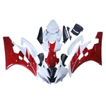 Red White Kit For 2006 2007 Yamaha Yzf R6 Fairings Injection Bodywork. Fixed Price $405.95.