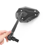Bar End Mirrors Viperii All Black 16MM Fits Yamaha Majesty Smax TMAX530. Fixed Price $130.70.