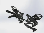 Yamaha 2015-2025 YZF-R1 Vortex Racing Rearset RS671K Version 3. Fixed Price $437.71.