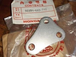 Nos Oem Honda Rd 1983 Plate Engine Mount Bracket 50351-KA3-710 Evo. Fixed Price $44.36.