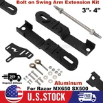 For Razor MX650 SX500 Mini Bikes Bolt Swing Arm Extension Kit 3"- 4" Aluminum. Fixed Price $85.99.