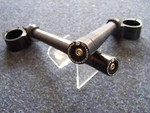 Bar End Protectors-(r&g)-yamaha-gilles (threaded, Vario)-black-part NO:BE0030BK. Fixed Price $59.85.
