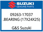 Suzuki Oem Part 09263-17037 Bearing, Rr Cushion Rod. Fixed Price $19.55.