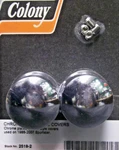1991 2005 Dyna Harley Chrome Dome Front Axle Covers Colony 2519-2. Fixed Price $24.24.