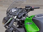 Kawasaki 2006-11 Ninja 650R 2" Inch Rise Woodcraft Clipon Adapter Plate + Bars. Fixed Price $244.99.