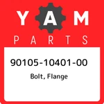 90105-10401-00 Yamaha Bolt, Flange 901051040100, New Genuine Oem Part. Fixed Price $19.11.