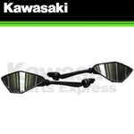 New 2018-2024 Genuine Kawasaki Ninja 400 500 650 Left & Right Mirror Set Ex. Fixed Price $200.92.