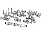 Honda XL600V Transalp 1989 Stainless Steel Screen & Motorcycle Fairing Bolts Kit. Fixed Price $54.51.