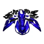 Blue Black Kit For 2006-2011 Kawasaki Ninja ZX14R Fairings Abs Bodywork. Fixed Price $430.95.