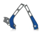 Acerbis 2464741404 X-grip Frame Guard Silver/blue. Fixed Price $57.05.