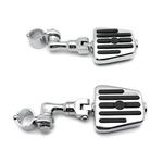 Gear Skull Footpeg 3" 1.25" 32MM For Harley Road King Honda Yamaha Engine Guard. Fixed Price $85.54.