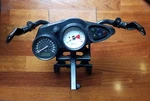 Suzuki SV650S Speedo Gauge Assembly Mounting Bracket 99-02 Instrument Set. Fixed Price $250.00.