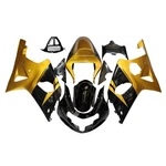 Candy Gold Black Fairing Kit For 2000-2002 Suzuki GSXR1000 K1 Injection Bodywork. Fixed Price $349.95.