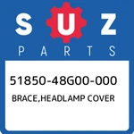 51850-48G00-000 Suzuki Brace,headlamp Cover 5185048G00000, New Genuine Oem Part. Fixed Price $234.05.
