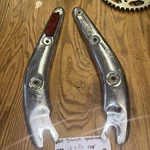 2011 Triumph Speedmaster Oem Lh Rh Rear Fender Struts. Fixed Price $80.00.