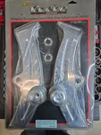 Kuryakyn 8232 Chrome Frame Covers Boomerang Harley D Twin Cam Softail. Fixed Price $129.00.