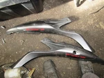 2012 Suzuki SVF650 Gladius Rear Side Covers Tail Left Right. Fixed Price $95.00.