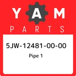 5JW-12481-00-00 Yamaha Pipe 5JW124810000, New Genuine Oem Part. Fixed Price $217.93.