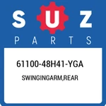 61100-48H41-YGA Suzuki Swingingarm,rear 6110048H41YGA, New Genuine Oem Part. Fixed Price $325.76.