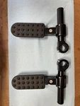 Illium Works Adjustable Low Mount Highway Pegs. Fixed Price $300.00.