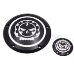 Gear Skull Derby Timer Cover For Harley Dyna Sportster Street Bob Xl 883 1200. Fixed Price $25.93.