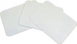 Uni NP-300 Wr Plastic Number Plate 7"X10" White 3-PACK Ultra Lightweight. Fixed Price $16.95.