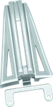 Kuryakyn Precision Upper Frame Cover Chrome Fits Harley Davidson Touring. Fixed Price $92.99.
