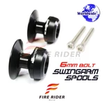 Black M6 Rear Swing Arm Spools For Yamaha FZ8 Fazer 09-16 15 14 13. Fixed Price $43.16.