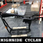 1218 Harley-davidson Dyna Frame Chassis 1997 Wideglide. Fixed Price $900.00.